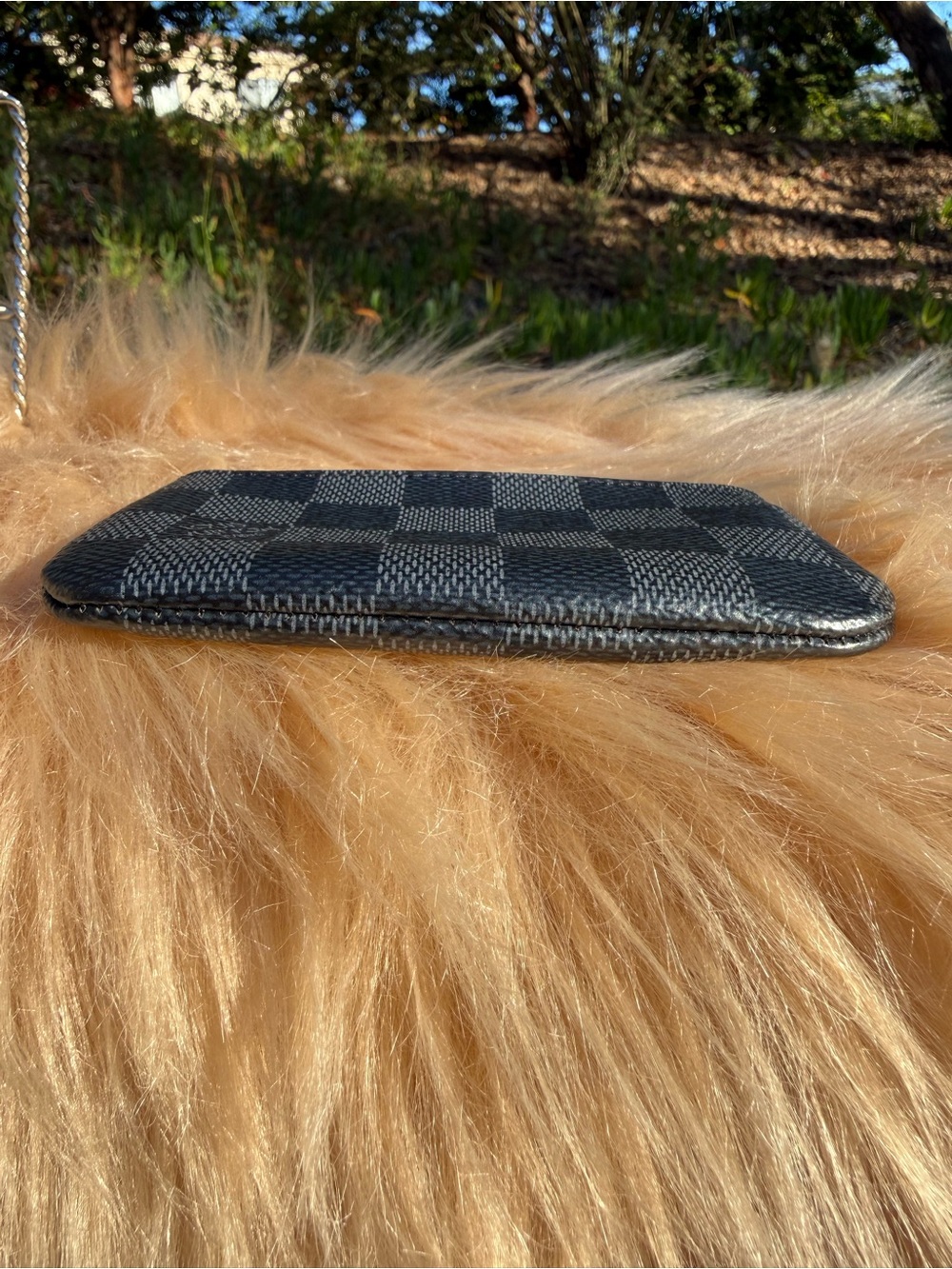 Louis Vuitton Damier Graphite Key Pouch and Certificate of Authenticity - Picture 5 of 11